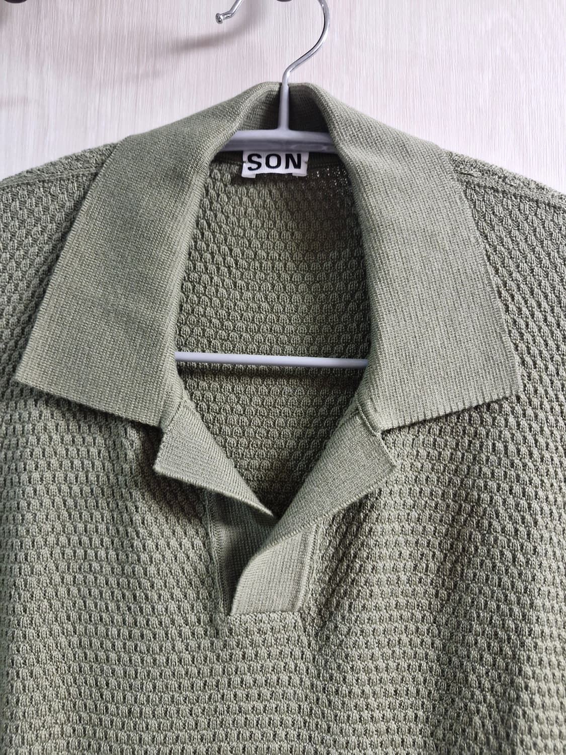 SON OF A TAILOR 여름 폴로 반팔 카키 상품이미지1
