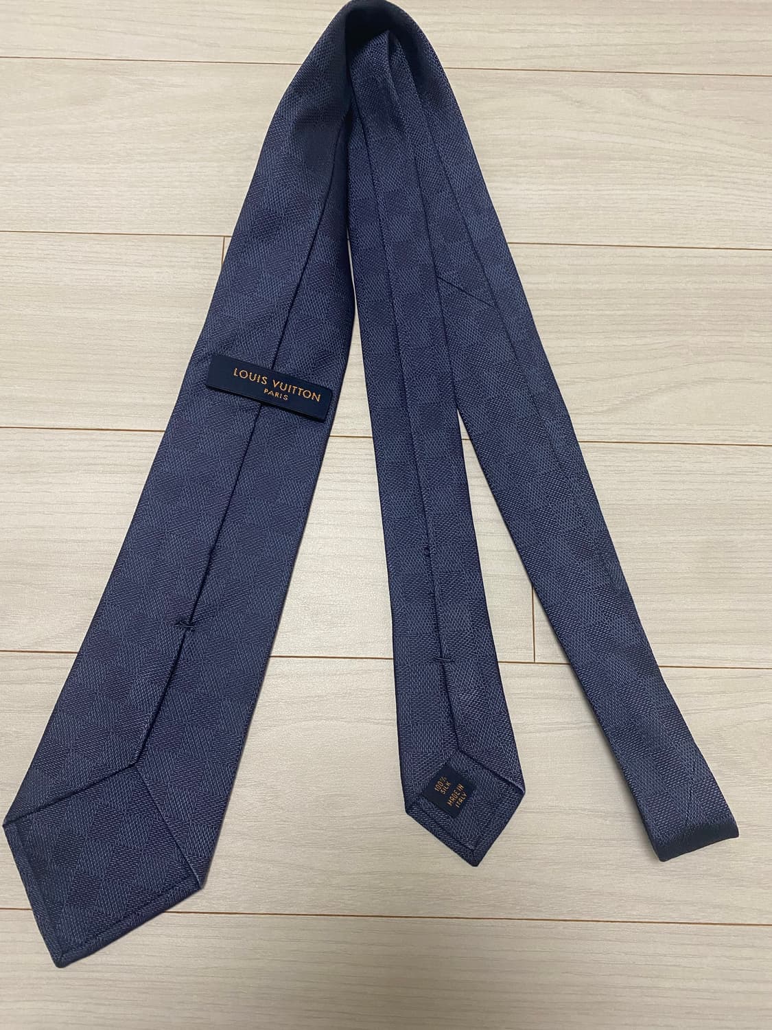 루이비통(Louis Vuitton) 다미에 클래식 타이(네이비) 상품이미지2