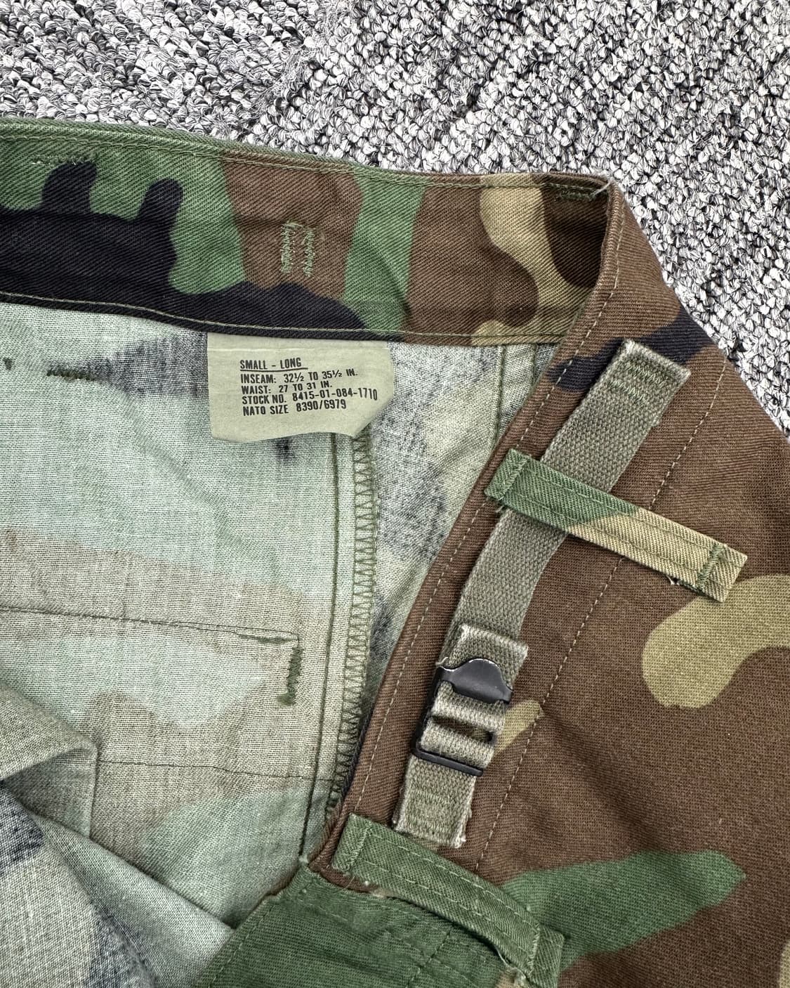 (S-L)80'S WOODLAND 밀리터리 팬츠-M1348 상품이미지4