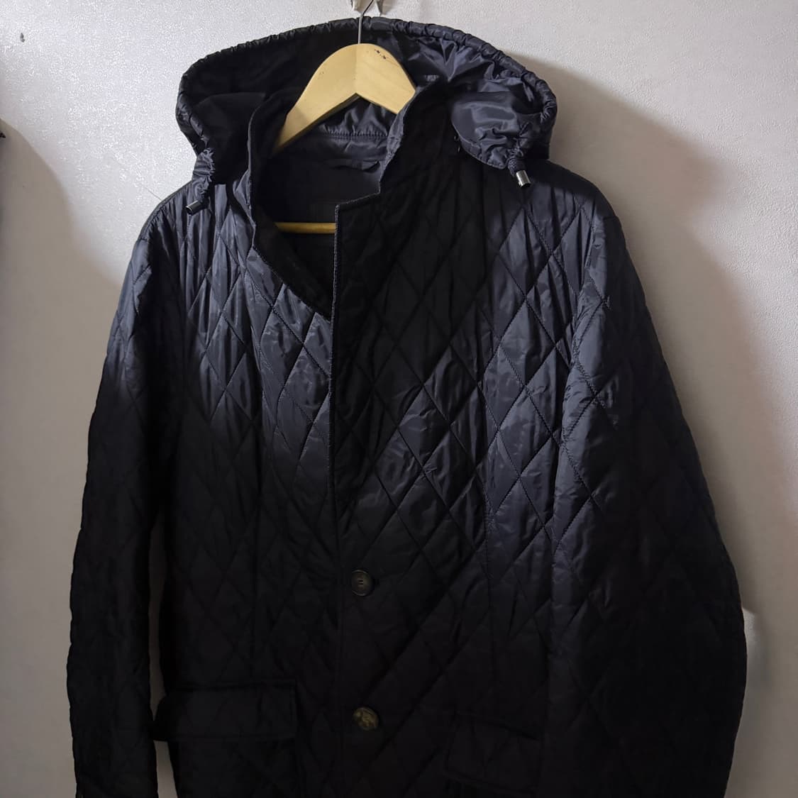 페라가모 남성 경량 퀄팅 후드 자켓 52 (100-슬림 105정도) 상품이미지9