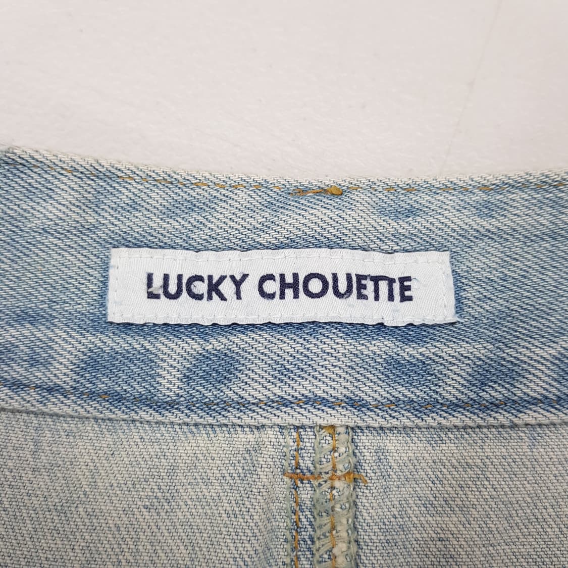 럭키슈에뜨 2020 버튼업 롱 데님 스커트 36사이즈 상품이미지6