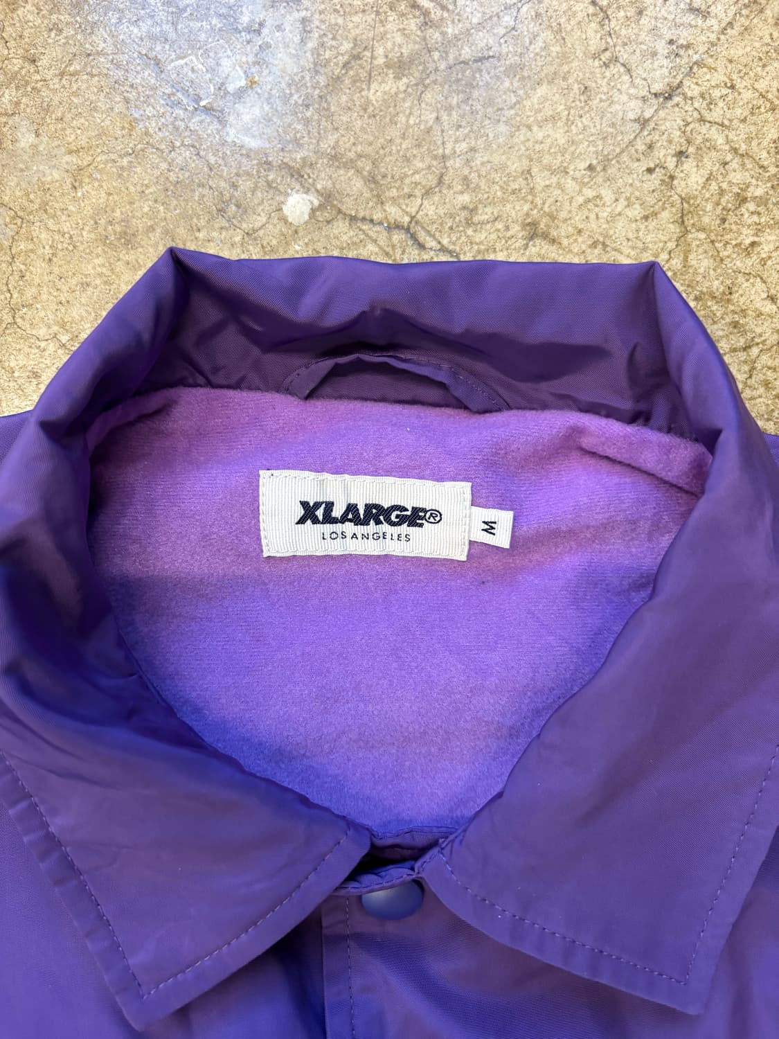 엑스라지 Xlarge 퍼플 코치 자켓 상품이미지5