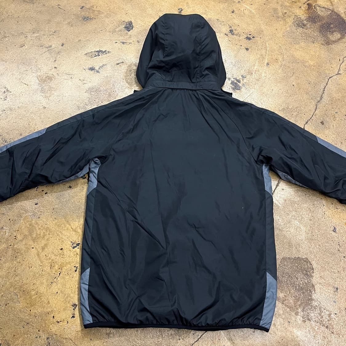 [정품/S] 나이키 블랙 후드 바람막이 자켓 b10 상품이미지4