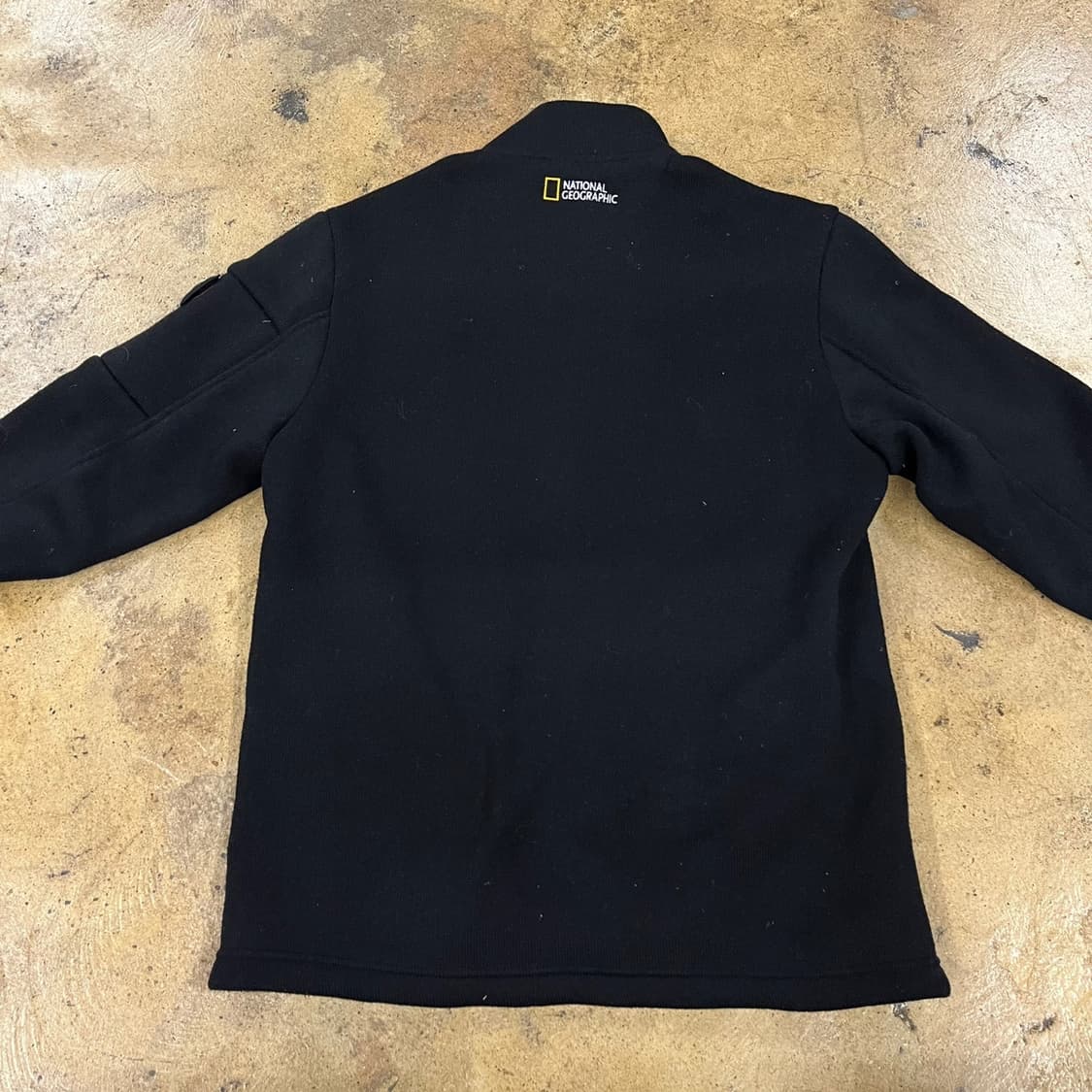 [정품/L] 내셔널지오그래픽 블랙 패딩 자켓 b19 상품이미지4