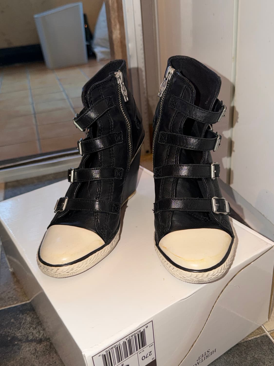 38) Ash 벨트 웨지힐 스니커즈 상품이미지2