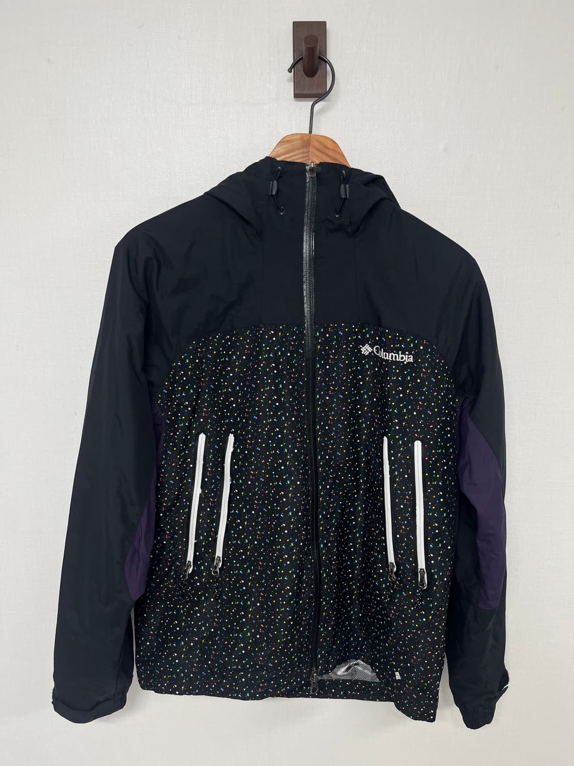 [xs] 컬럼비아 일본판 땡땡이 바람막이 상품이미지1