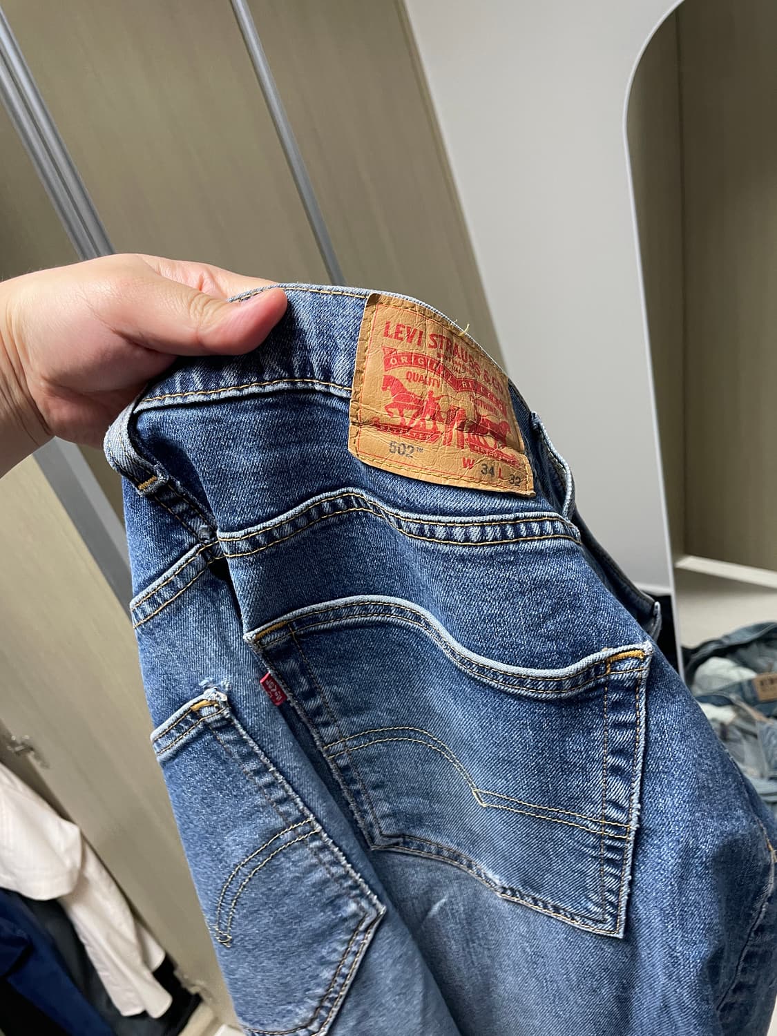 리바이스 502 w 34x32 상품이미지4