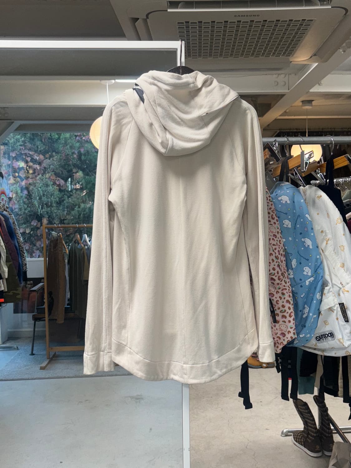 Bajra 비대칭 후드집업 상품이미지2