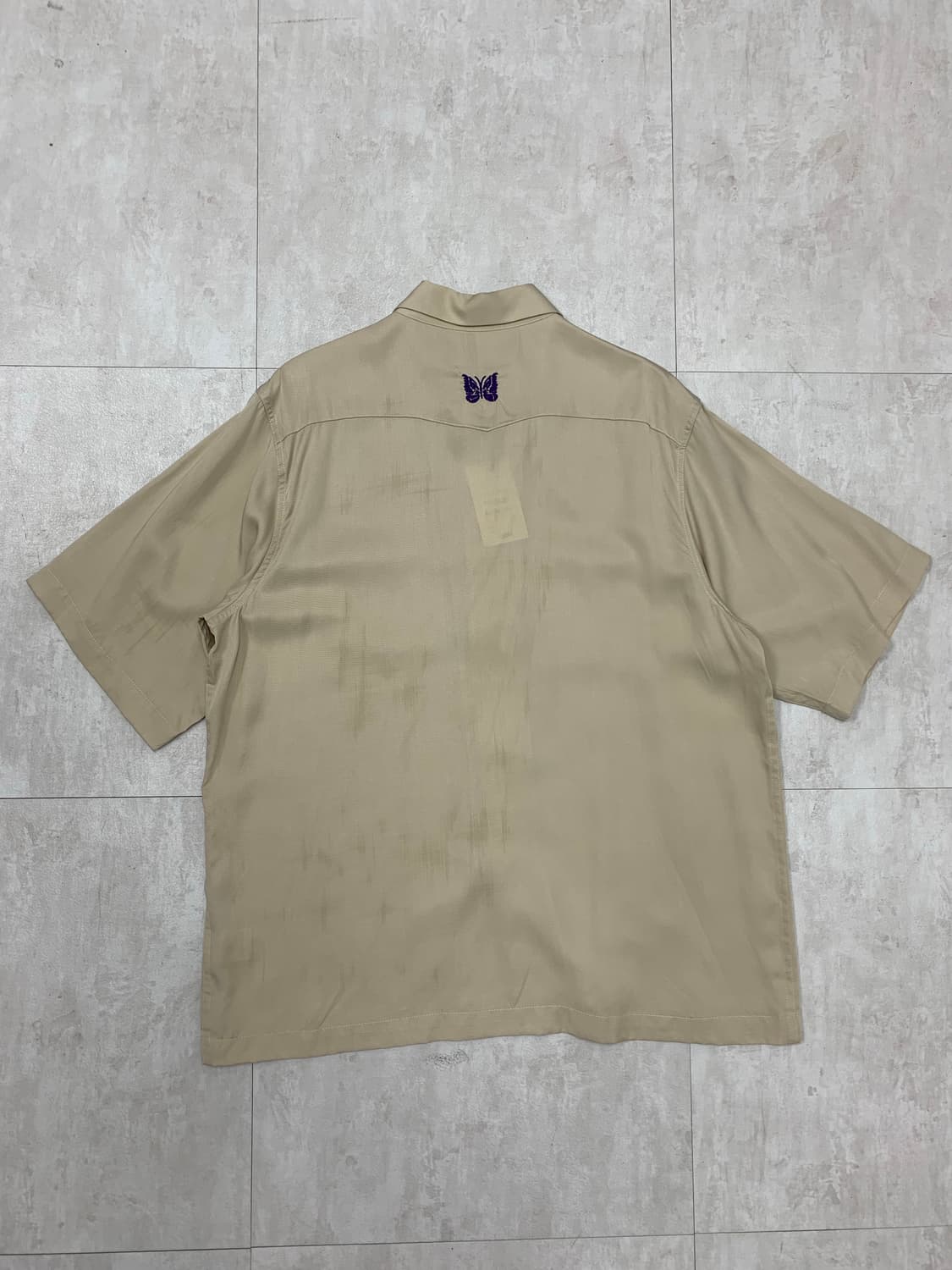 니들즈 베이지 반팔 셔츠 #642 상품이미지5