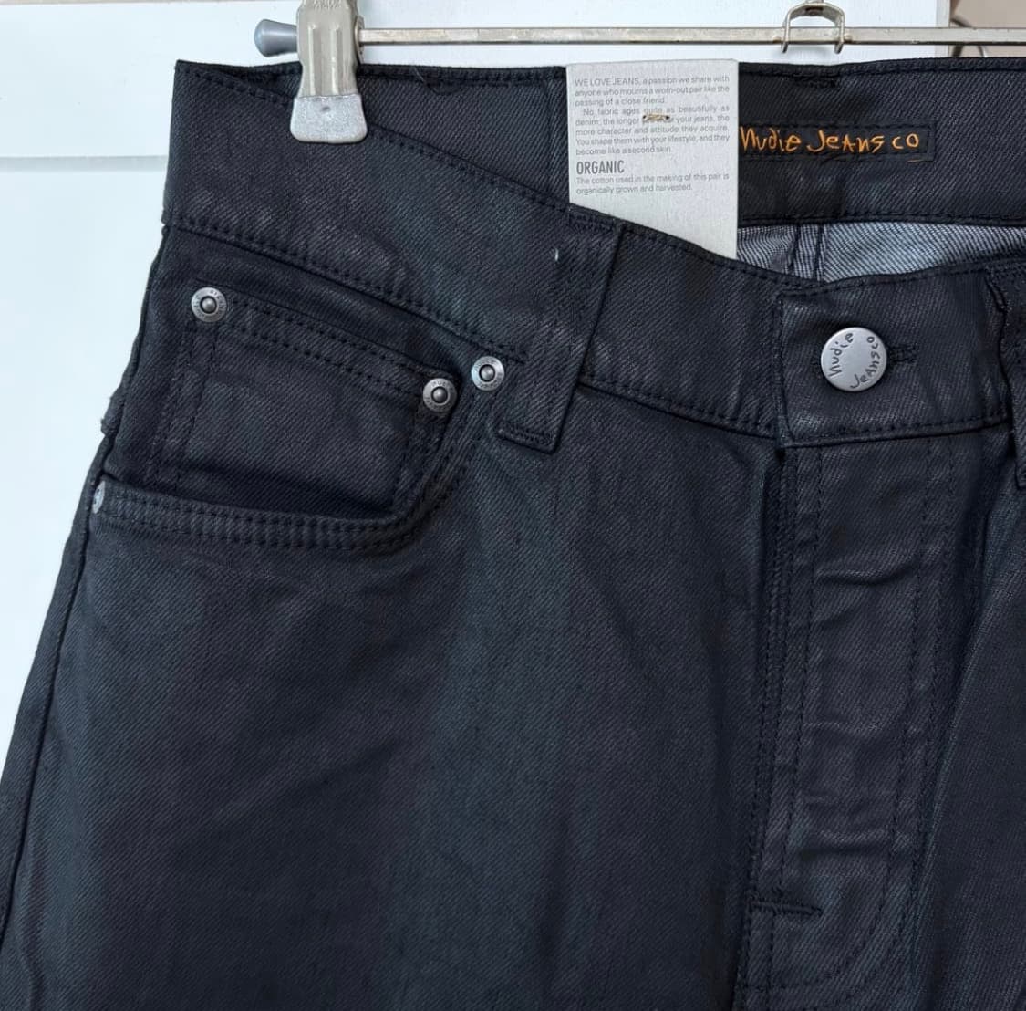 Nudie jeans thin fit / Black coated 30 상품이미지4