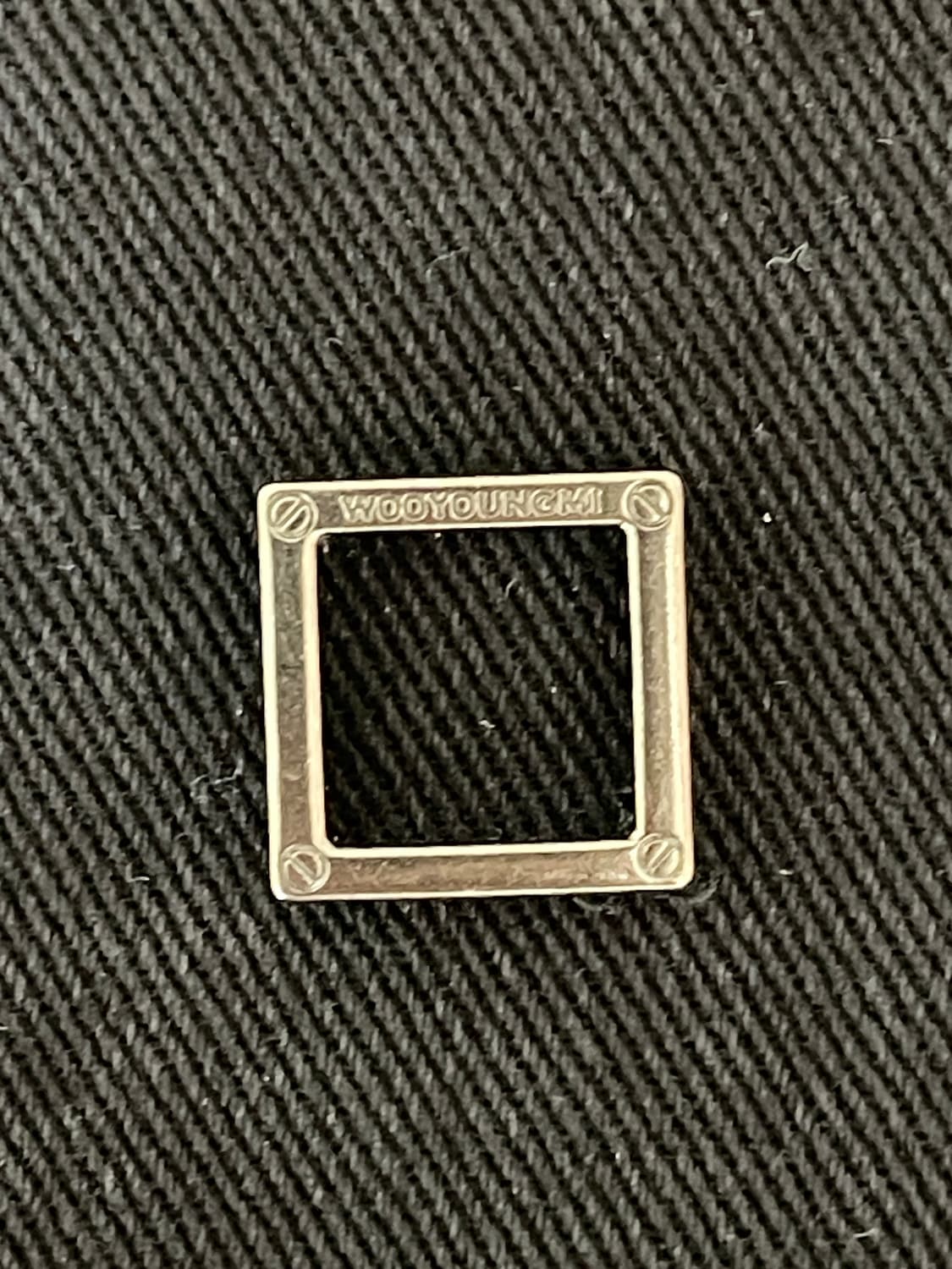 우영미 시티 그래픽 데님 셔츠 블랙 24FW 상품이미지8