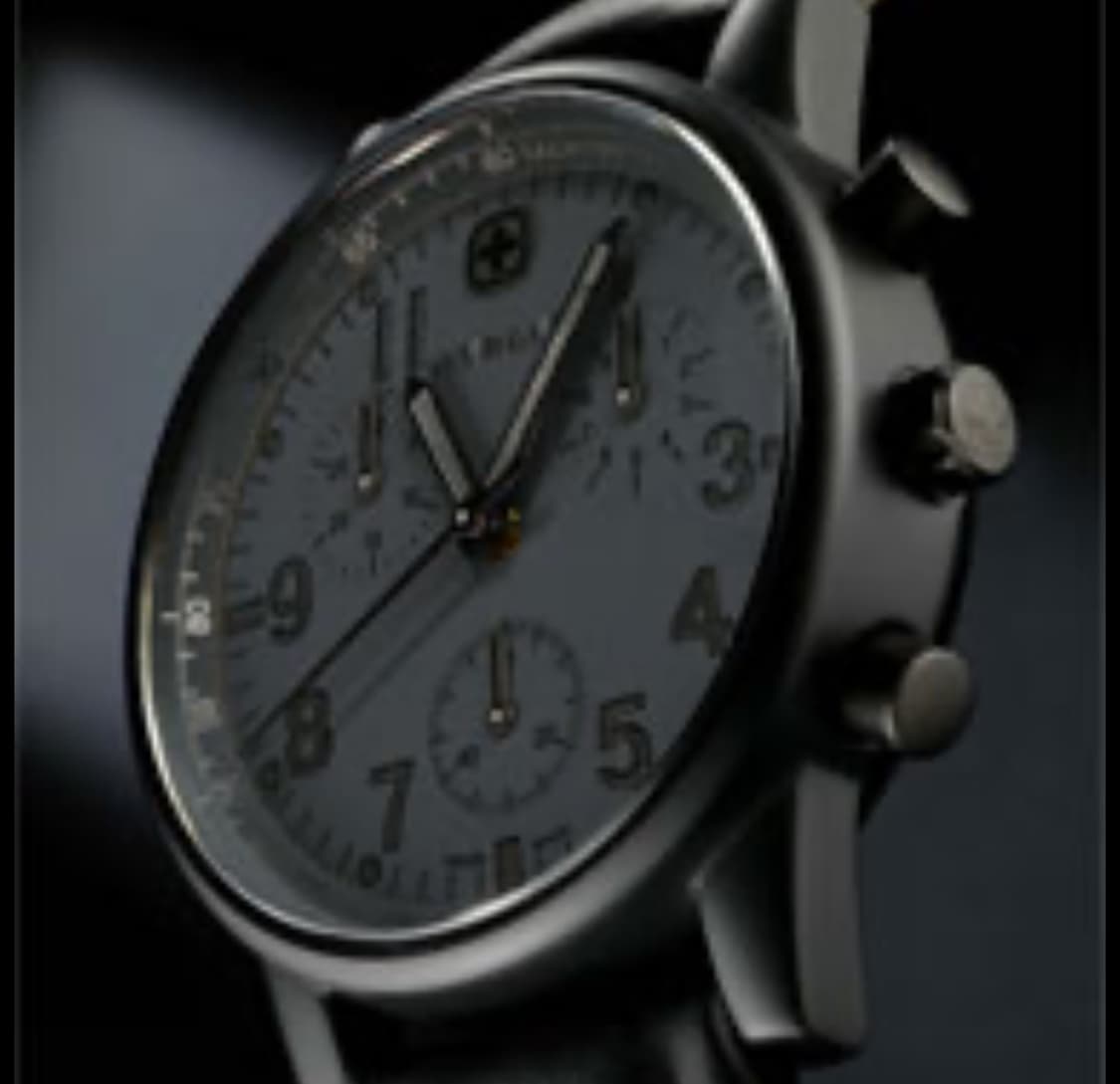 WENGER 시계 코만도크로노 블랙아웃 7073X 300개 한정판 상품이미지1