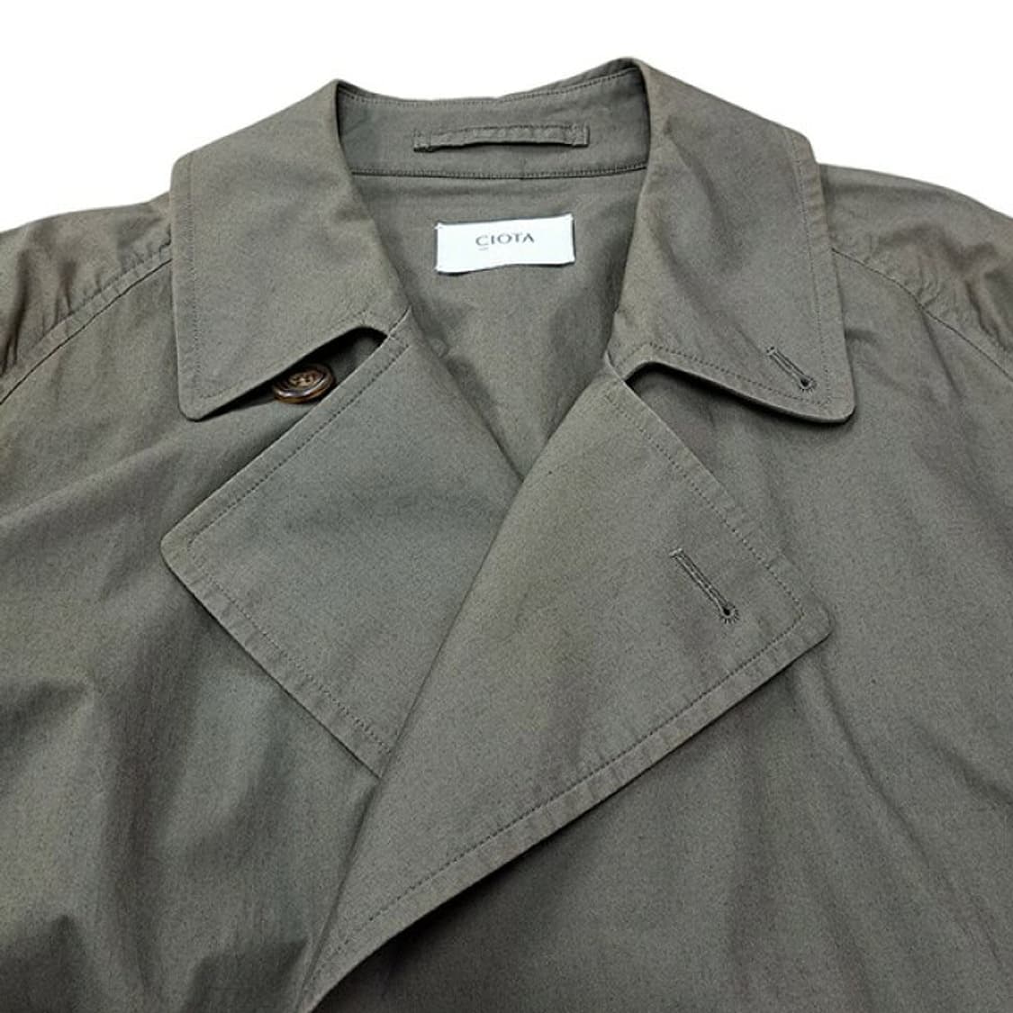 시오타 수빈코튼 타입라이터 타이로켄 코트 상품이미지4