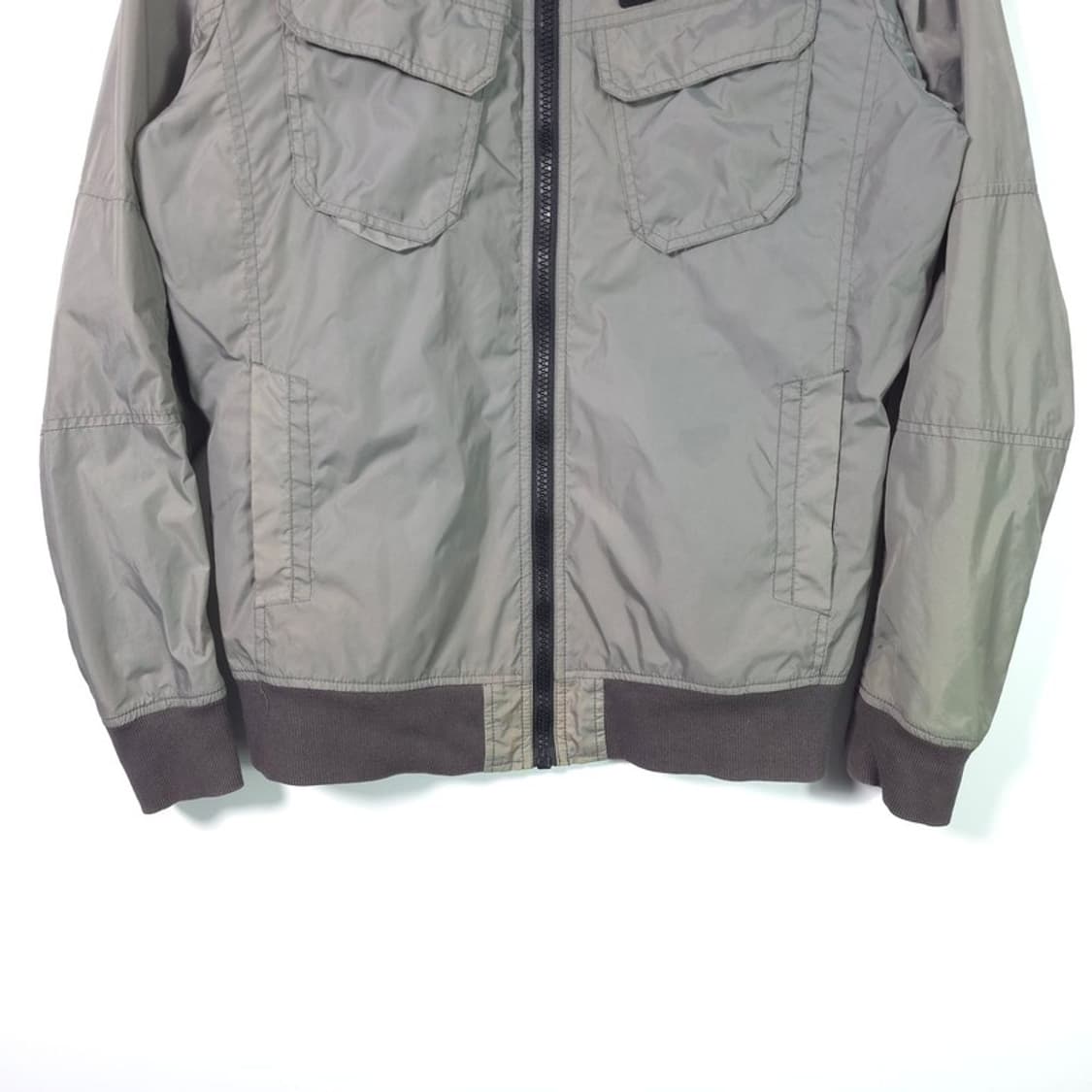 버커루 오리지널 밀리터리 무드 집업 자켓 XL 상품이미지4