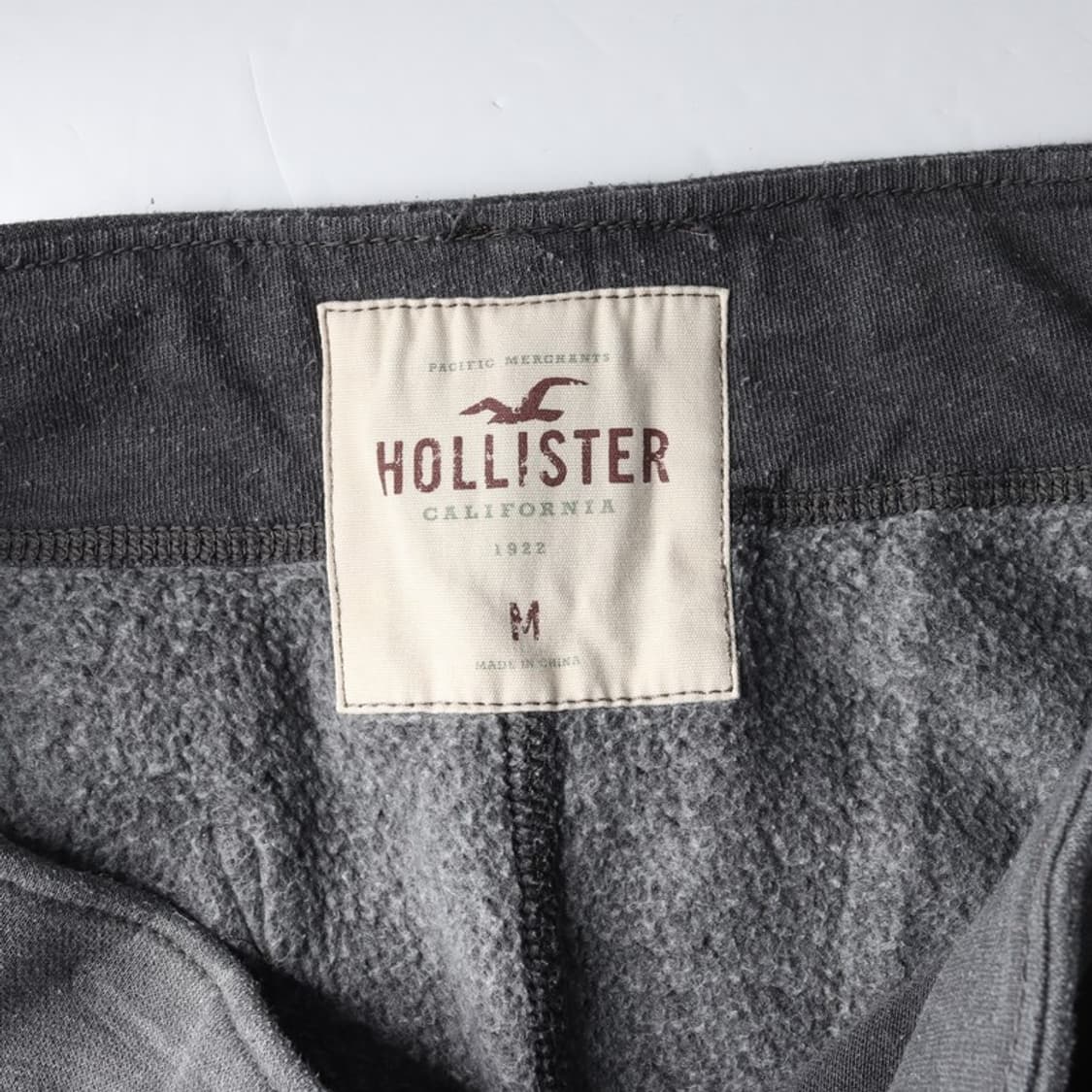 홀리스터 사이드 빅로고 차콜 조거 팬츠 M 상품이미지6