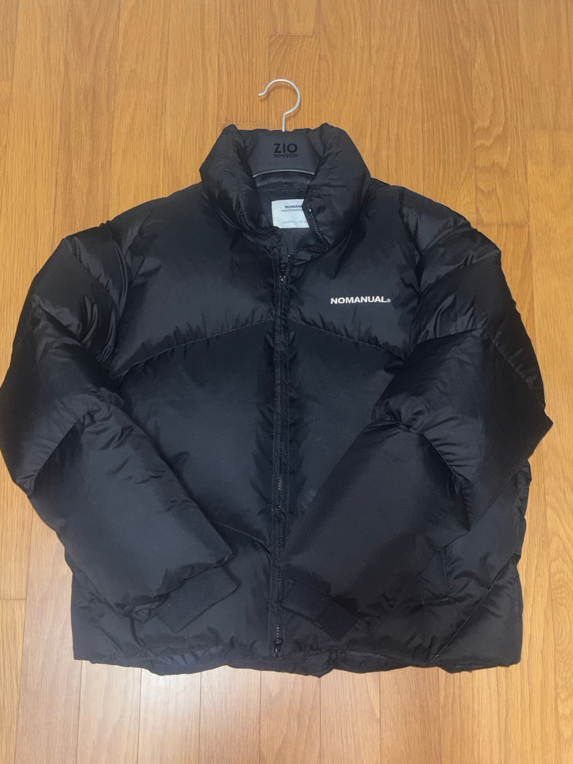 노매뉴얼 SKADI DUCK DOWN 패딩 매트블랙 상품이미지2