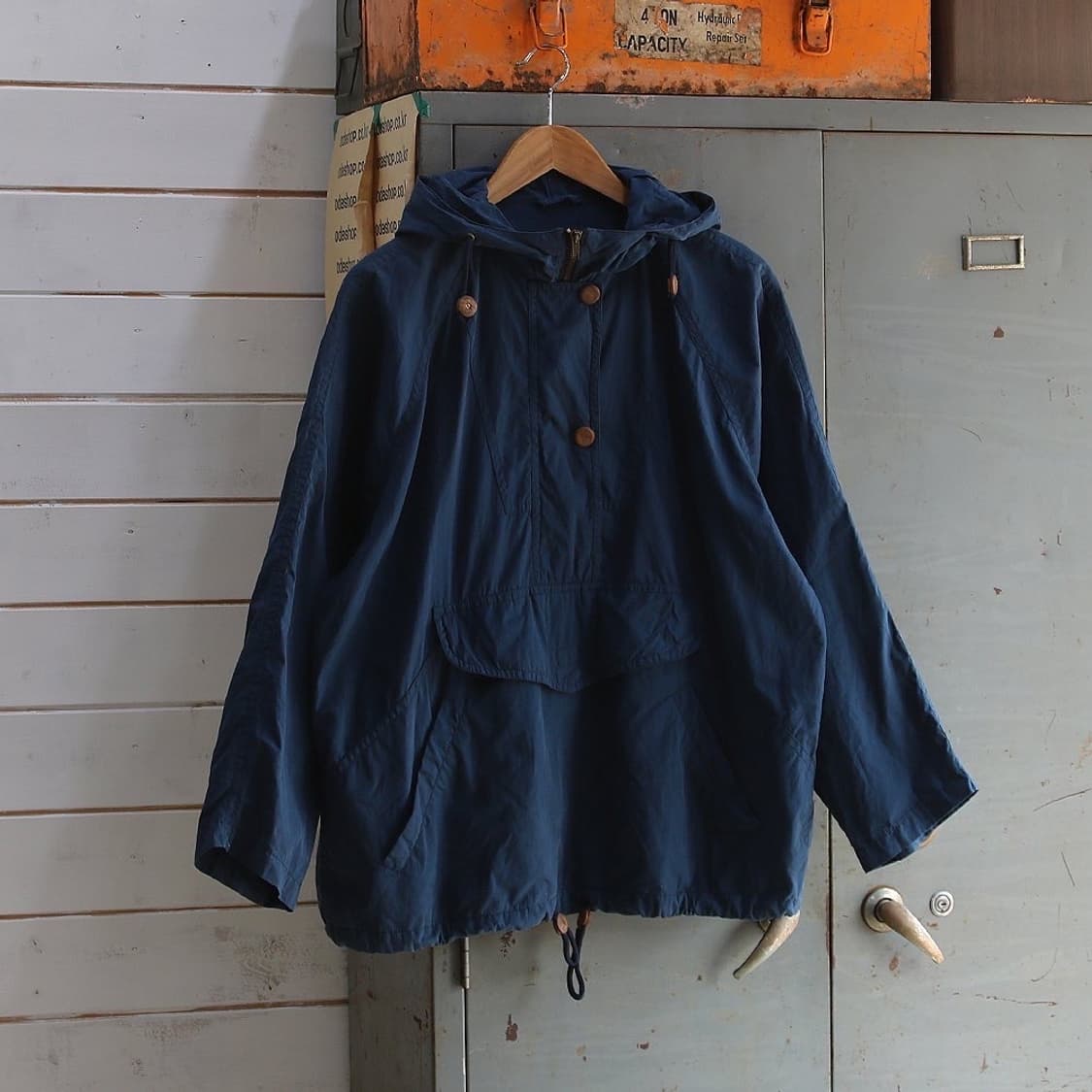 (착용컷) Aquascutum 후드 아노락 자켓 (M) 상품이미지1