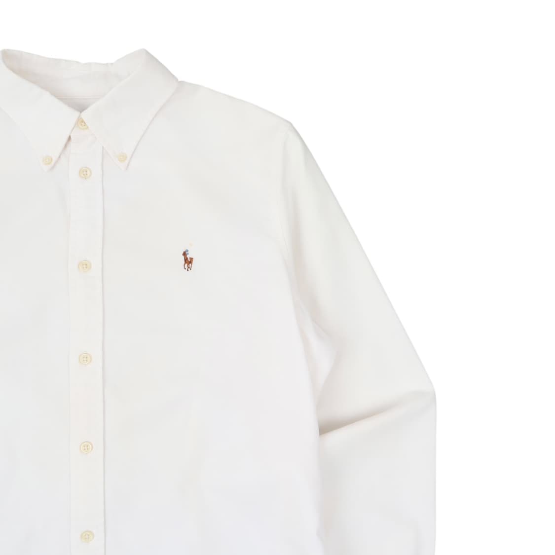 폴로 랄프로렌 화이트 멀티포니 옥스포드 셔츠 상품이미지3