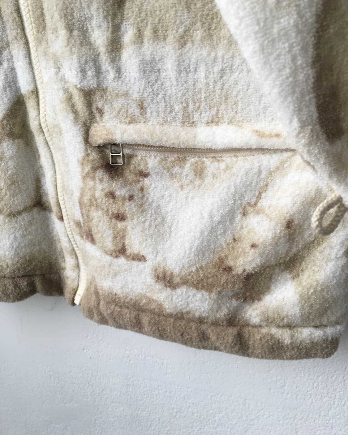 Animal fleece zip up 상품이미지5