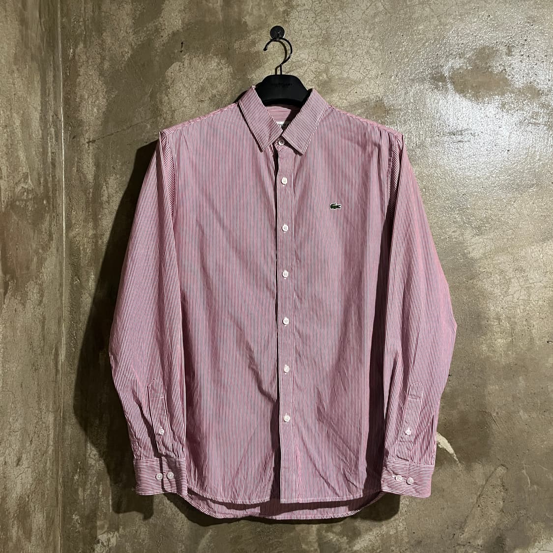 라코스테 스트라이프 셔츠 상품이미지1