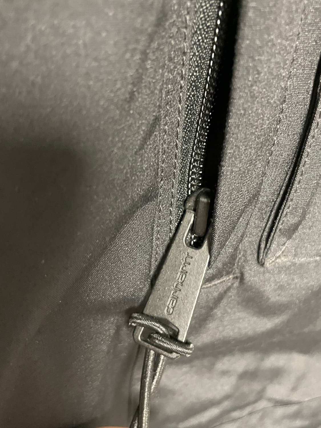 Carhartt 칼하트 퍼 파카 자켓 블랙 패딩 S 상품이미지5