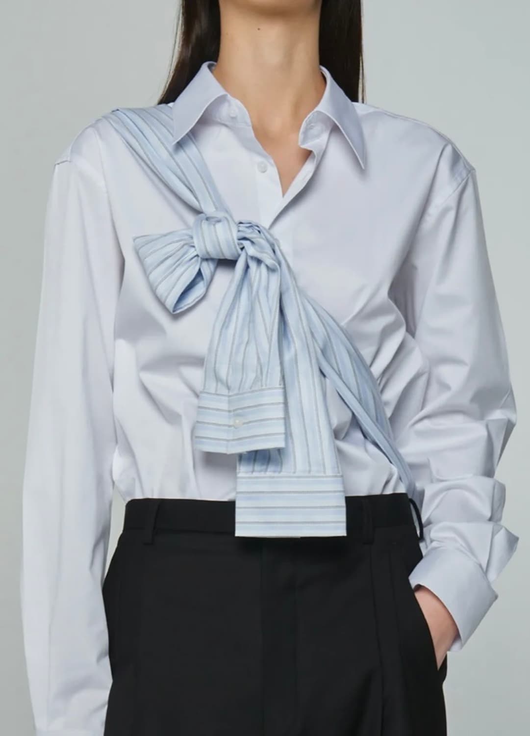 IUGAMAKARAS striped shirt bag 상품이미지2