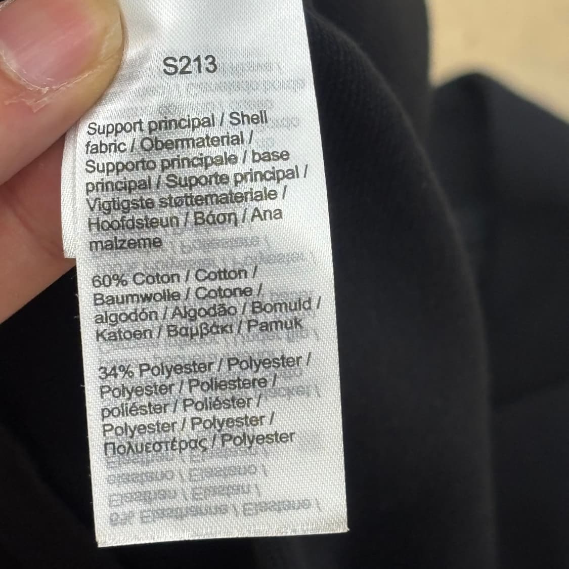 L 라코스테 블랙 카라티셔츠 상품이미지5