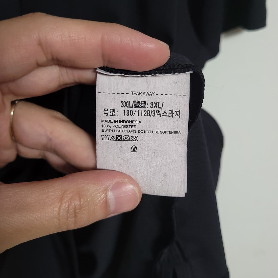 (3XL)  언더아머 기능성 블랙 반팔 티셔츠 헬스 상품이미지3