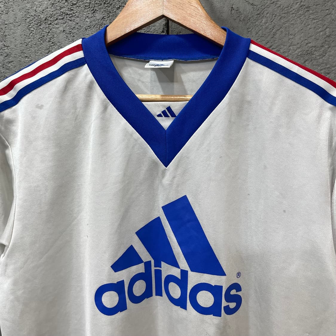90s 아디다스 일본판 올드스쿨 져지 티셔츠 상품이미지3