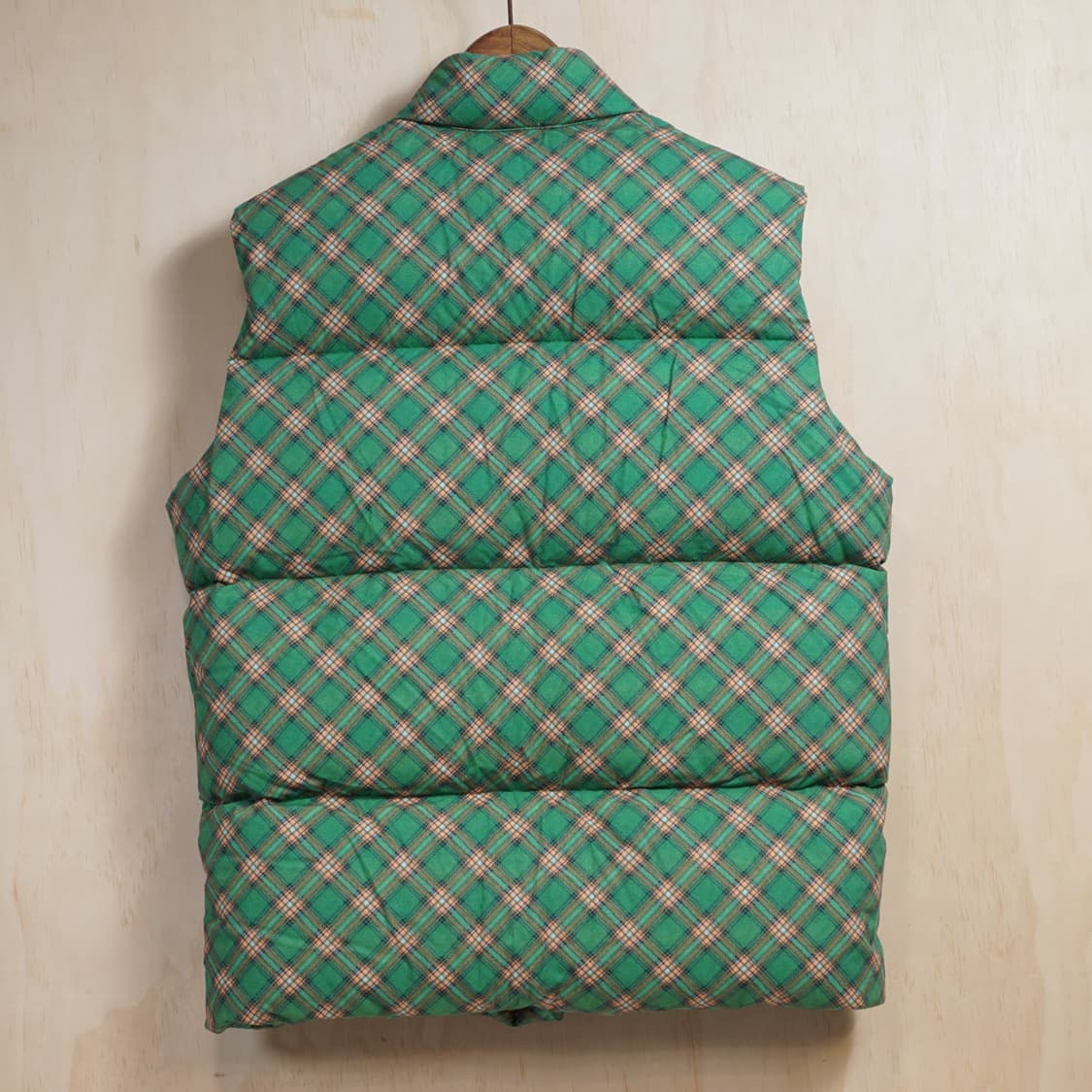 ERL 체크 패턴 다운 베스트 상품이미지4