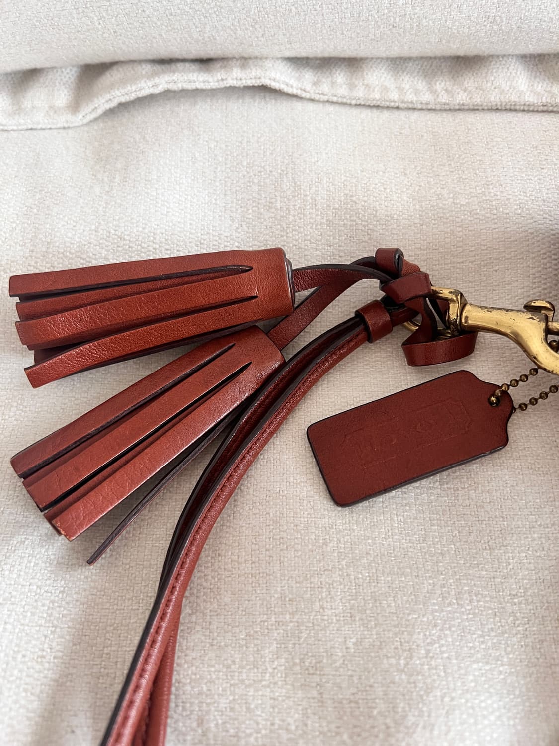 코치 브라운 레더 크로스백 19914 상품이미지3