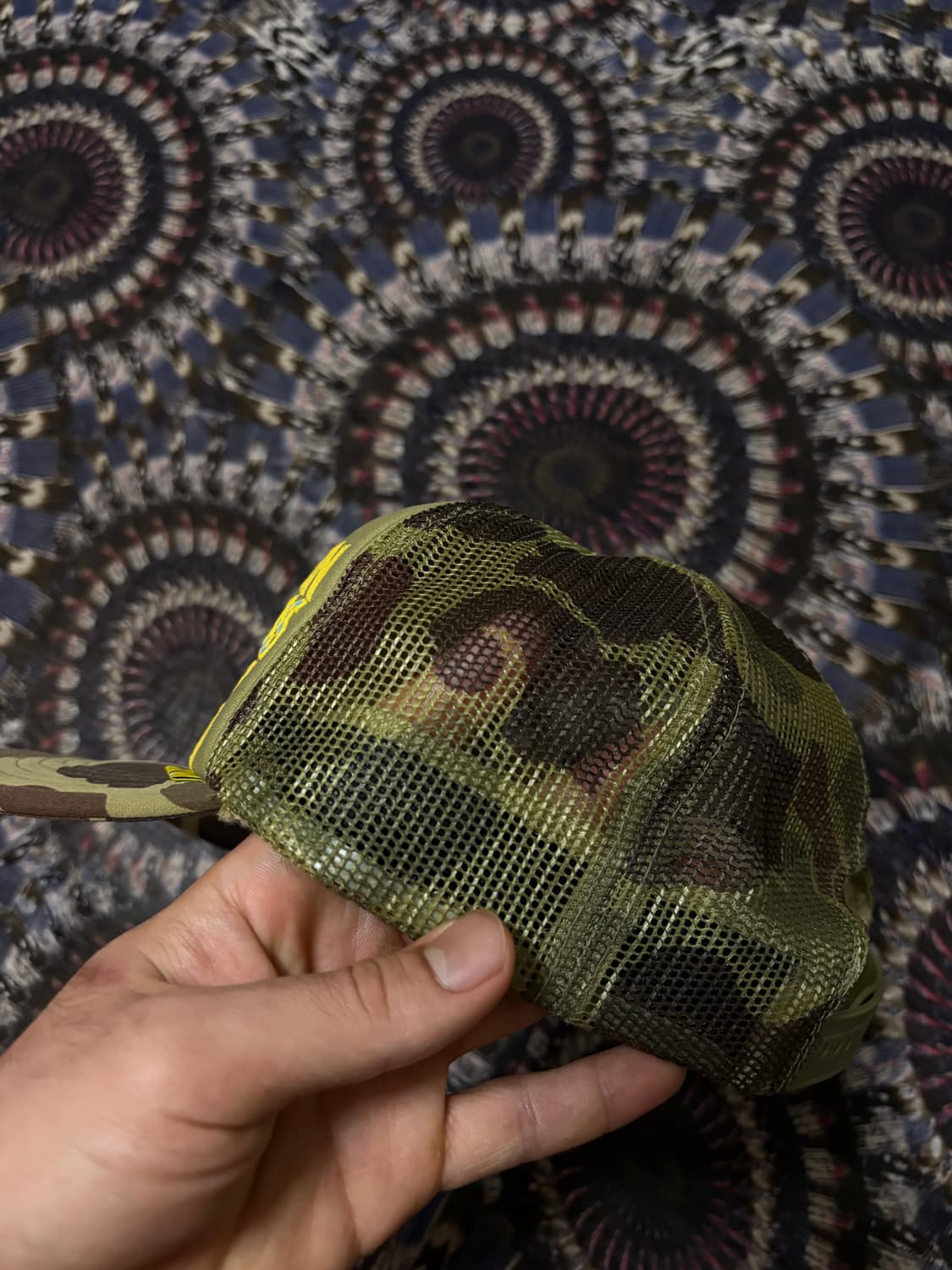 Kapital denim men loves cats trucker cap 상품이미지2