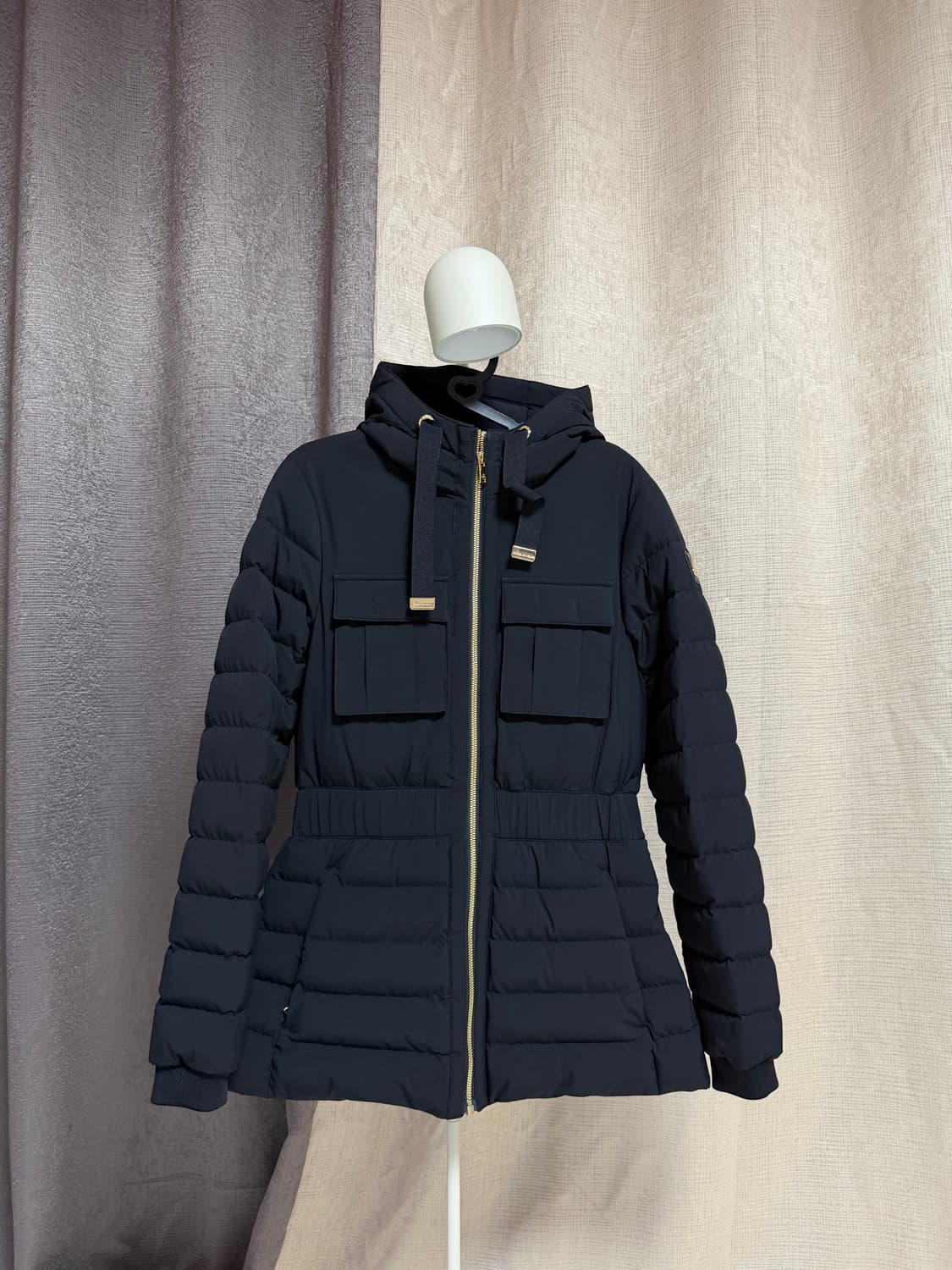 무스너클 패딩 케즈윅 xs 블랙  상품이미지3