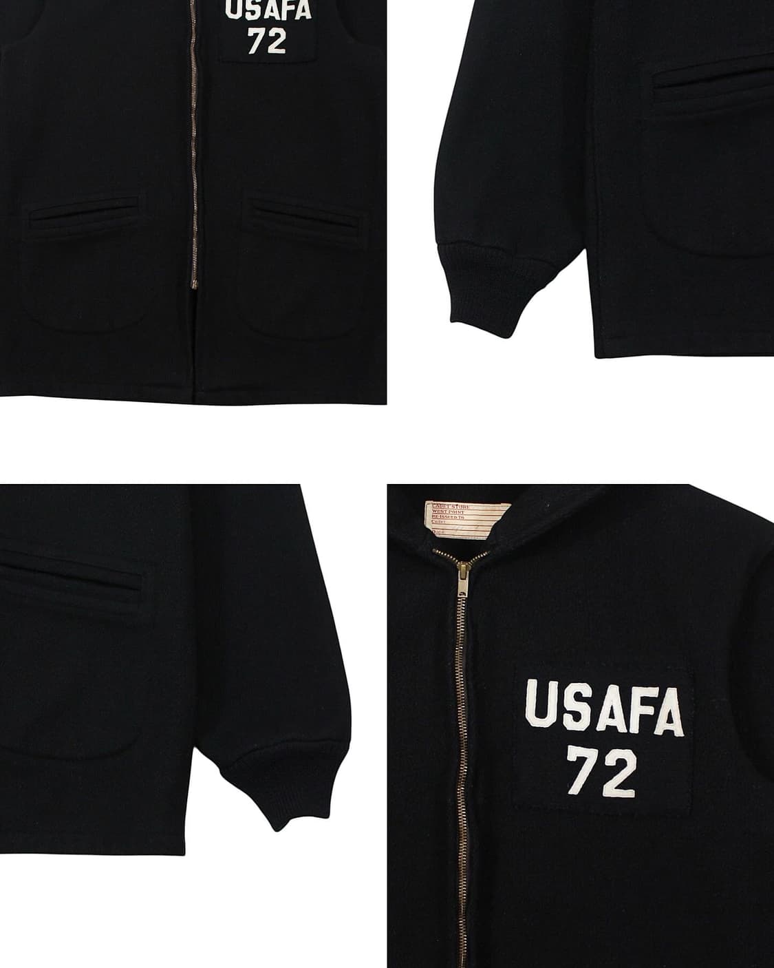 1972 USAFA 카뎃 울 코트 미국공군사관학교 빈티지 밀리터리 상품이미지8