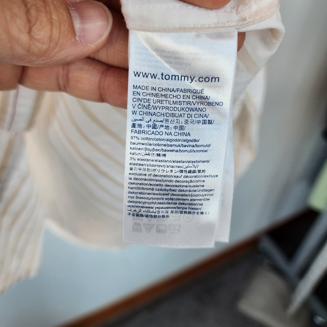 타미힐피거 스트라이프 긴팔 셔츠 상품이미지5