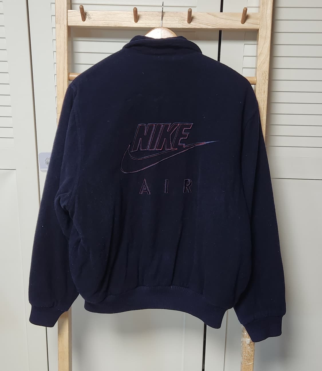 나이키 빅로고 올드스쿨 모직 빅로고 점퍼 자켓 상품이미지5