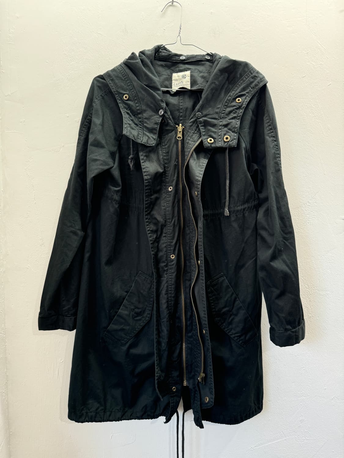 earth music&ecology cotton hood jacket 상품이미지2