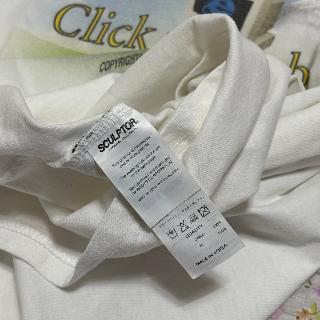 스컬프터 Window Memorial 티셔츠 (남녀공용) 상품이미지5