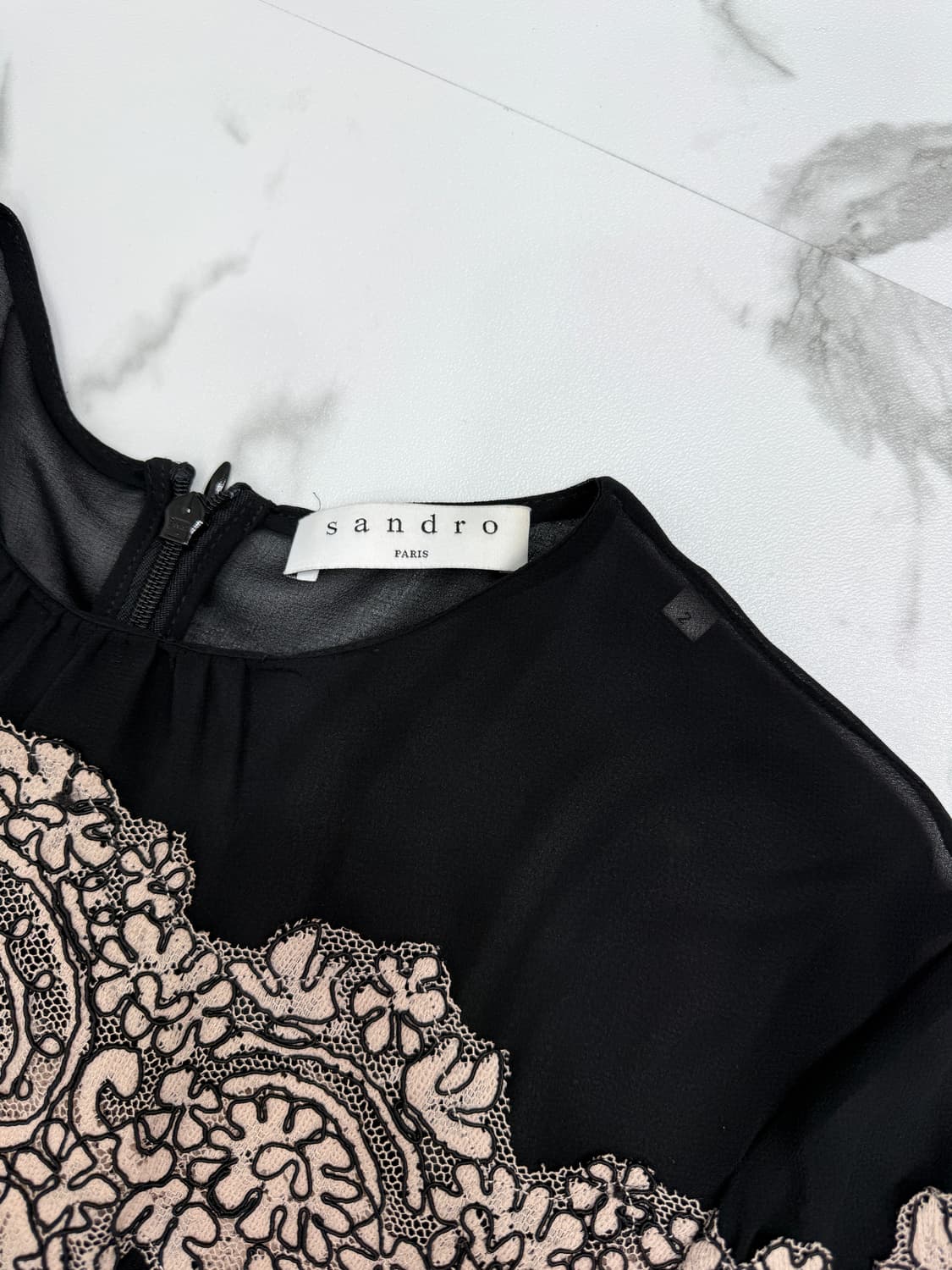 산드로 블랙 원피스 상품이미지3