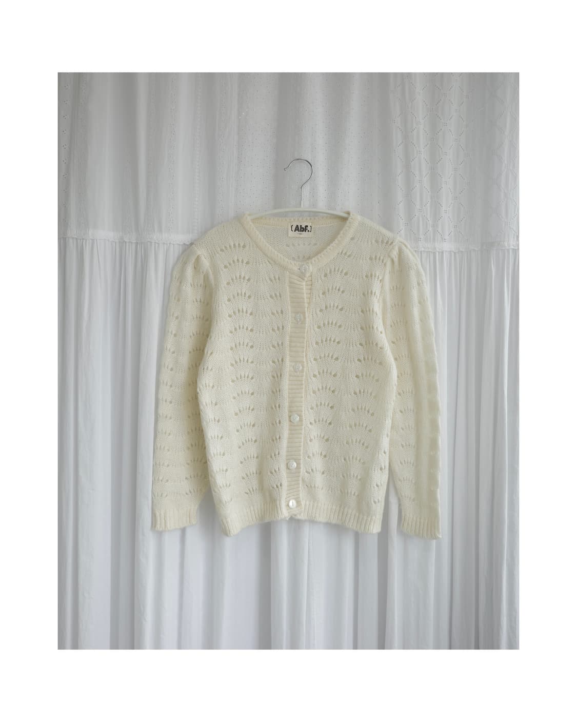 Abf ivory cardigan 상품이미지2