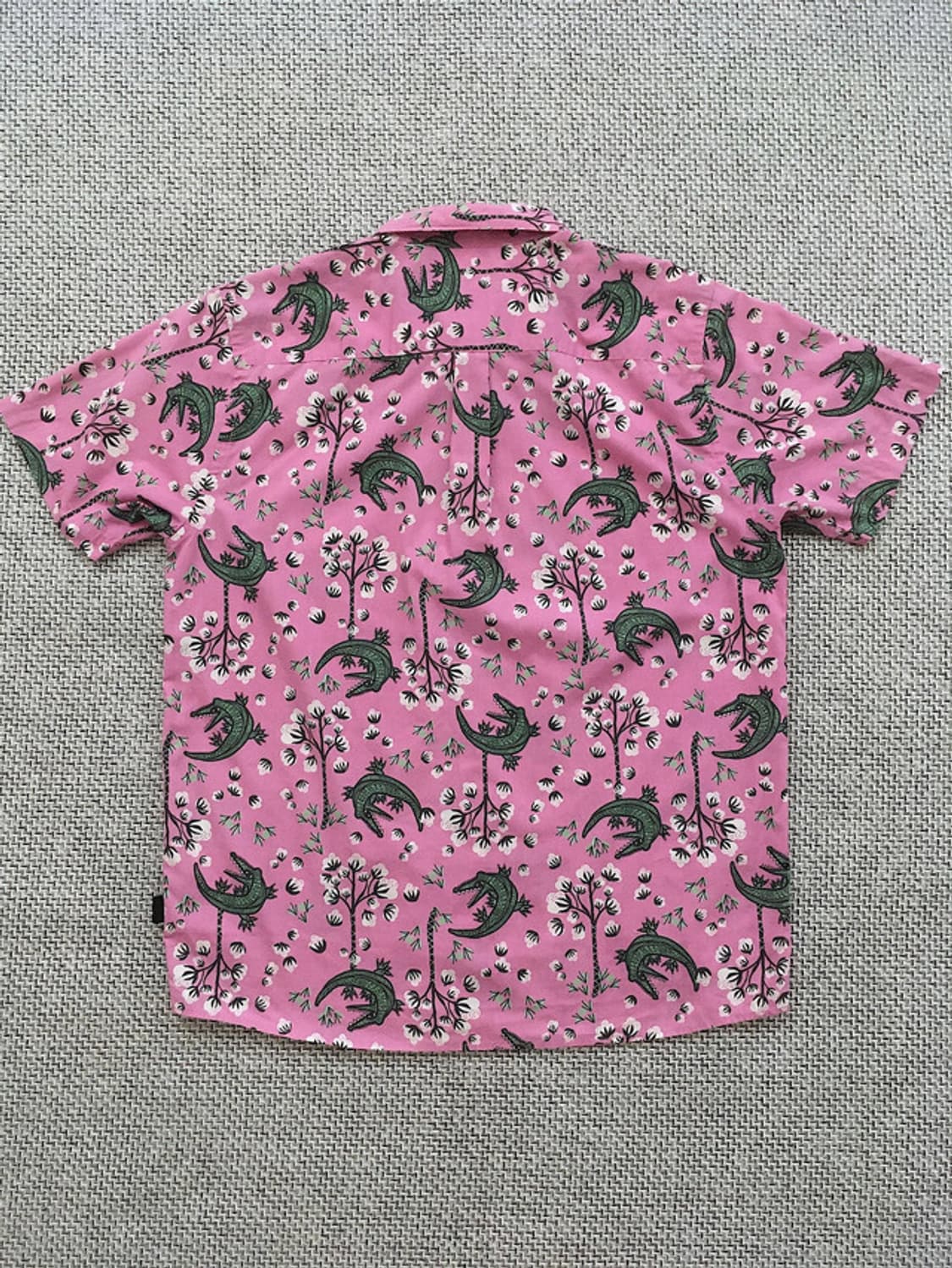 Organic cotton crocodile all-over print 상품이미지9