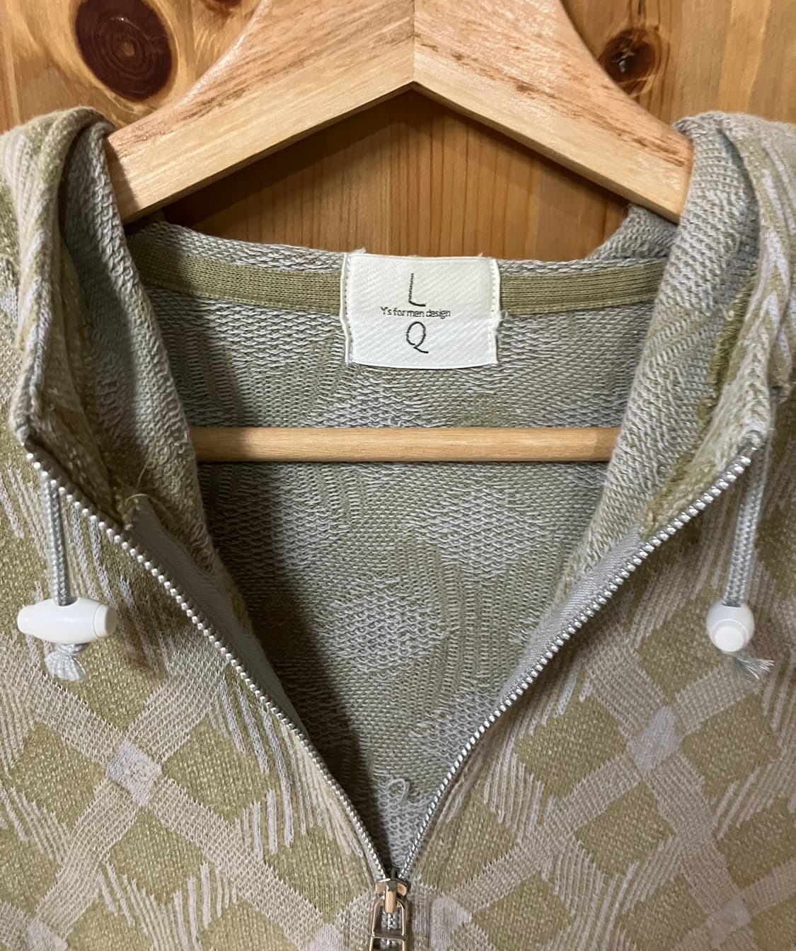LQ Yohji 80s pattern hoodie 상품이미지4