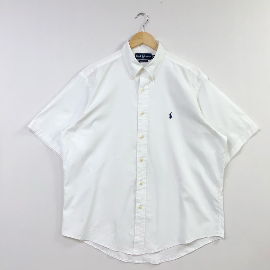 XL 폴로 화이트 셔츠 상품이미지2