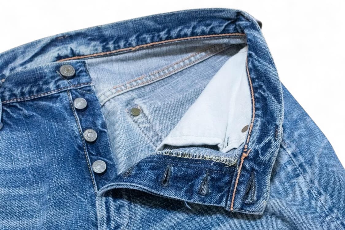 풀카운트 lot.1108 워시드 데님 w33 상품이미지5