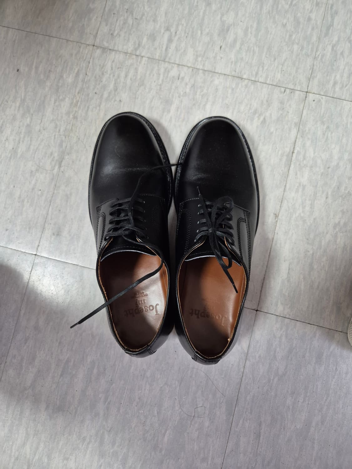 조셉트 JOSEPHT105 더비 블랙 255 상품이미지3