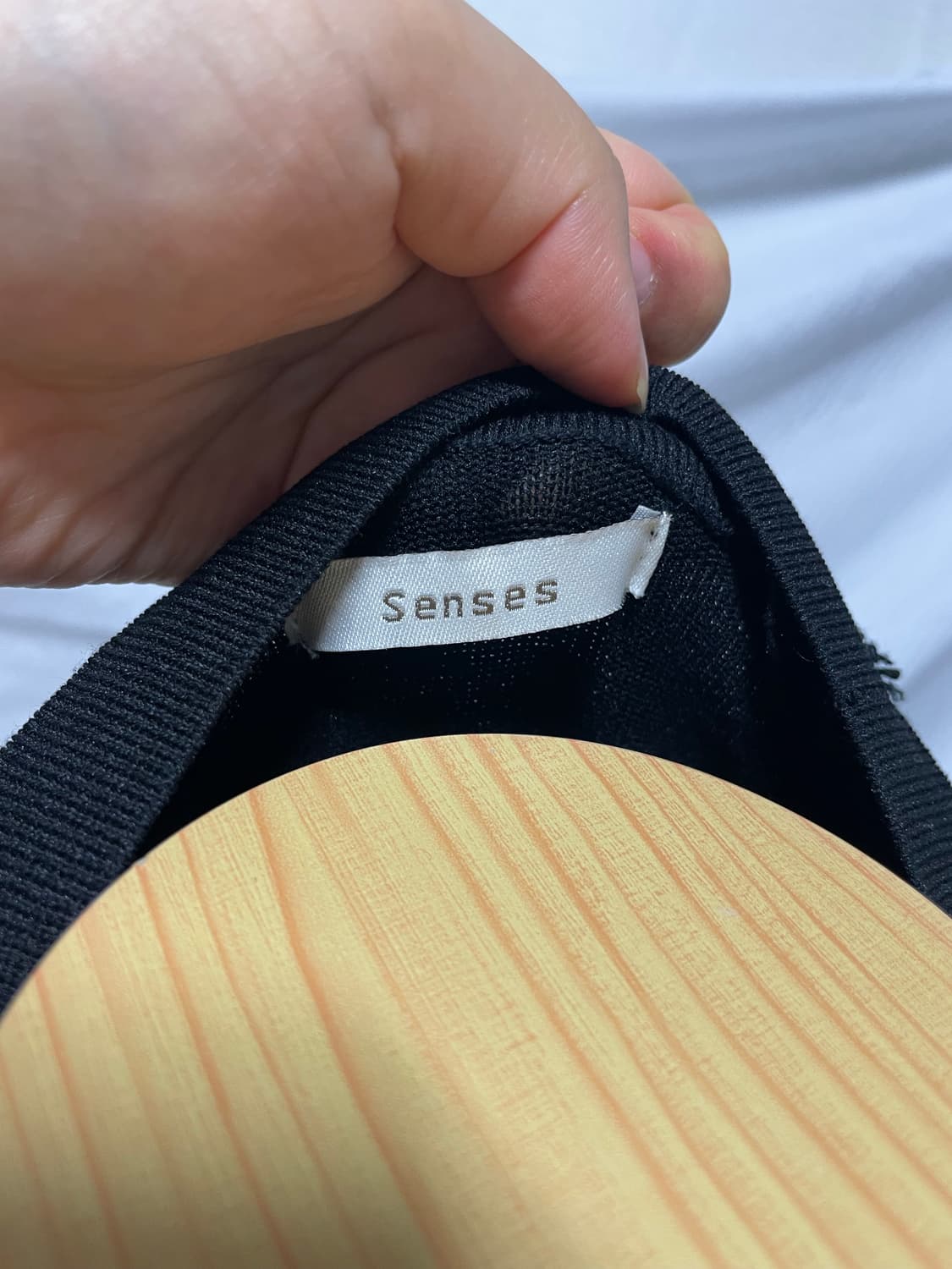 Senses 블랙 반팔 가디건 상품이미지2