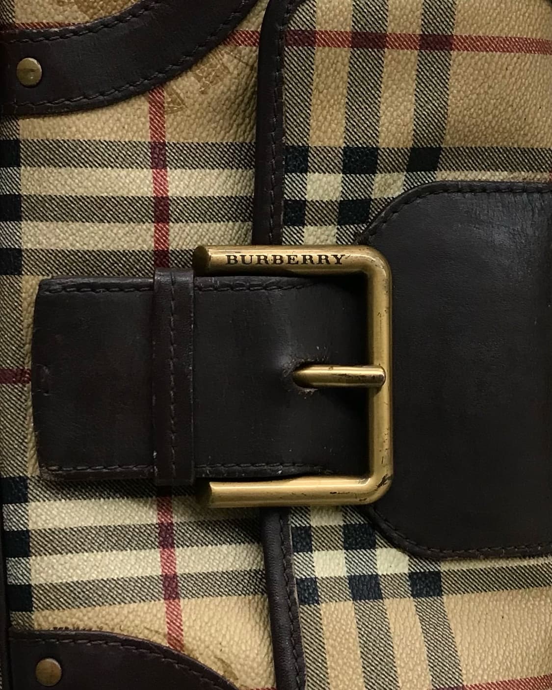 버버리 노바체크 버클 숄더백 가방 상품이미지4