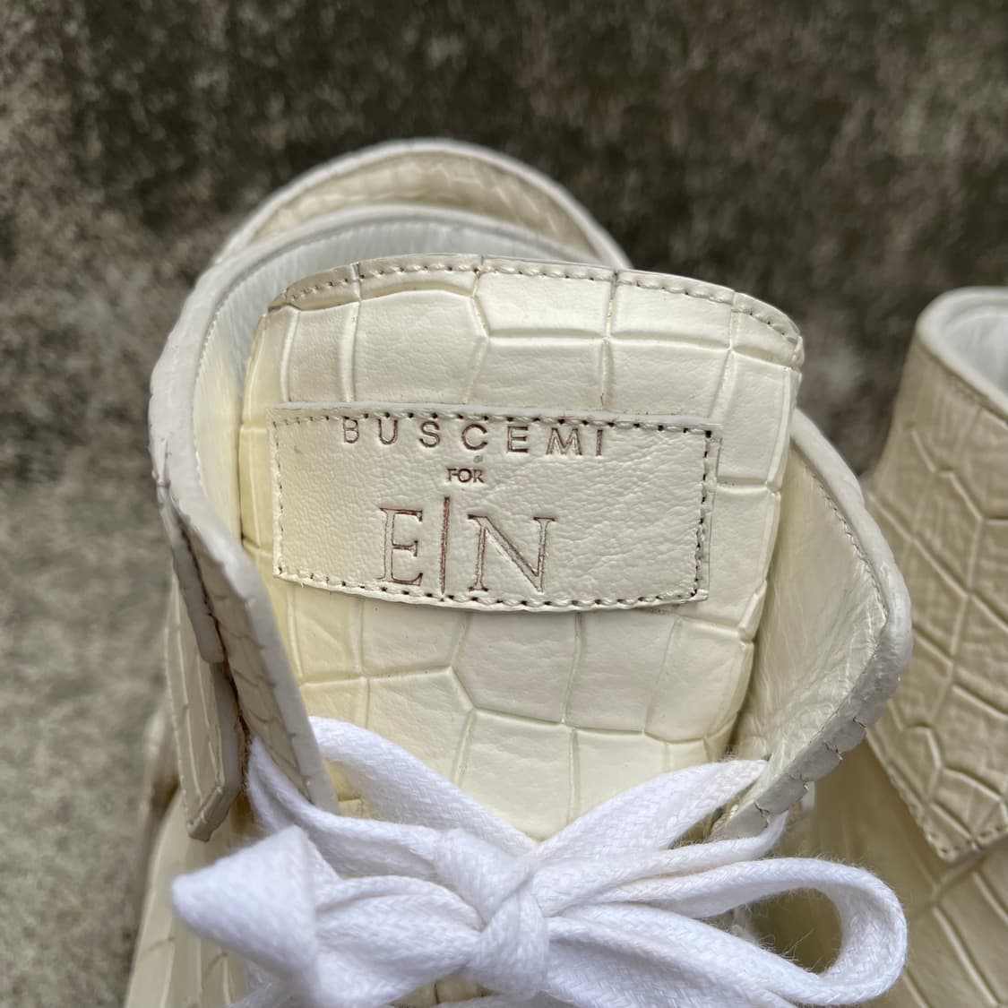 [42] Buscemi X En Noir 레더 하이탑 스니커즈 (270) 상품이미지3