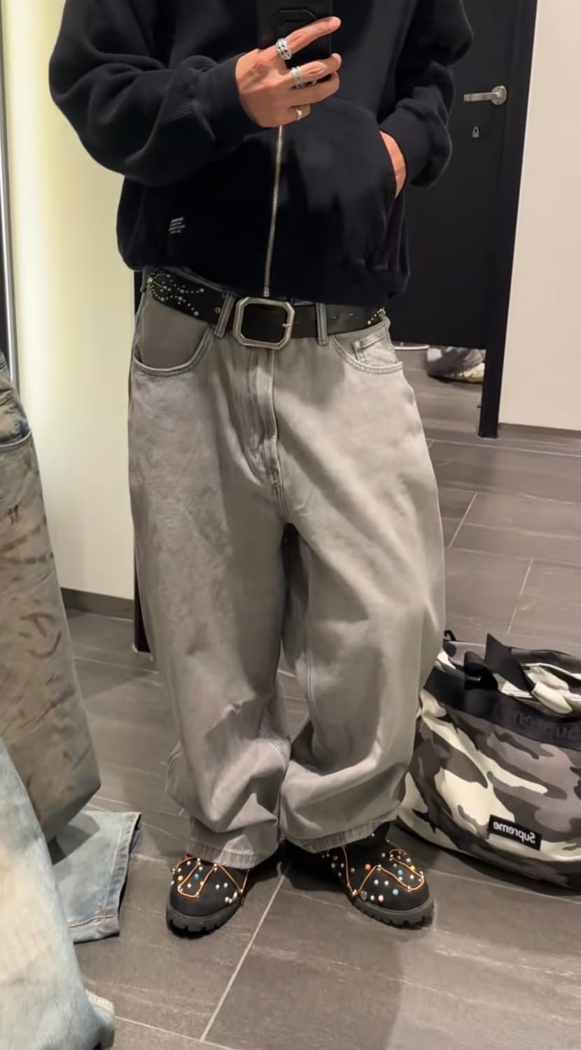 HnM 수퍼 배기 진 상품이미지2