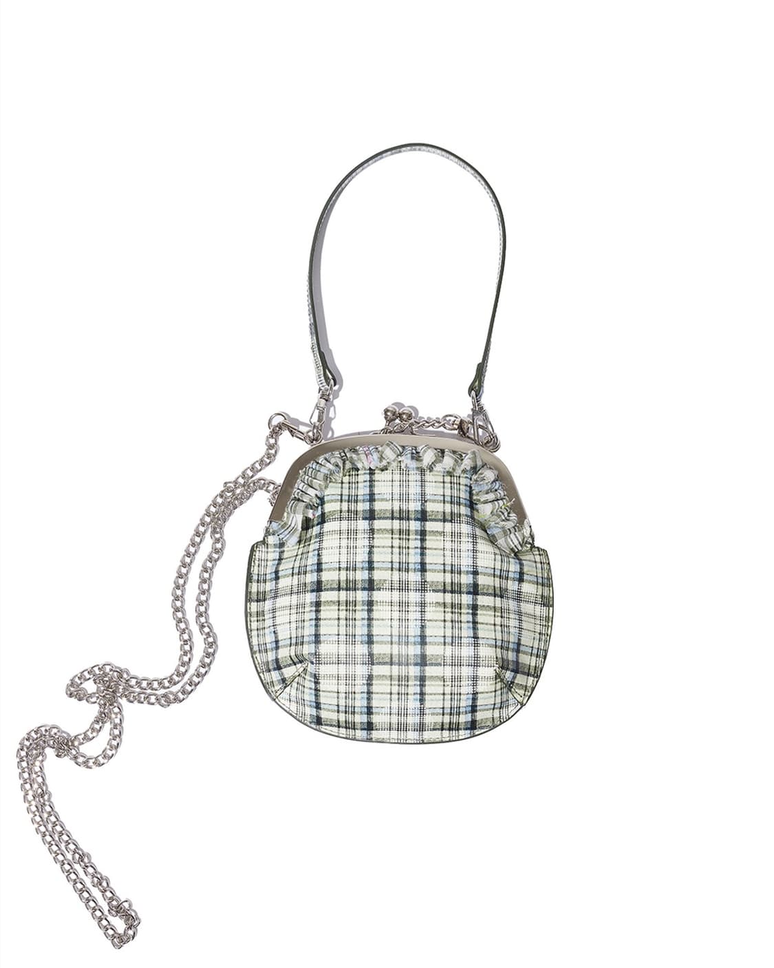 THEMUSEUMVISITOR CHECKPRINTED FRAME MINI 상품이미지2